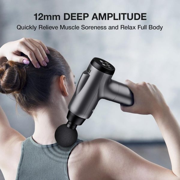 Best Massage Gun For Deep Tissue Pain Relief – 30 Speeds, 9 Attachments - Image 4