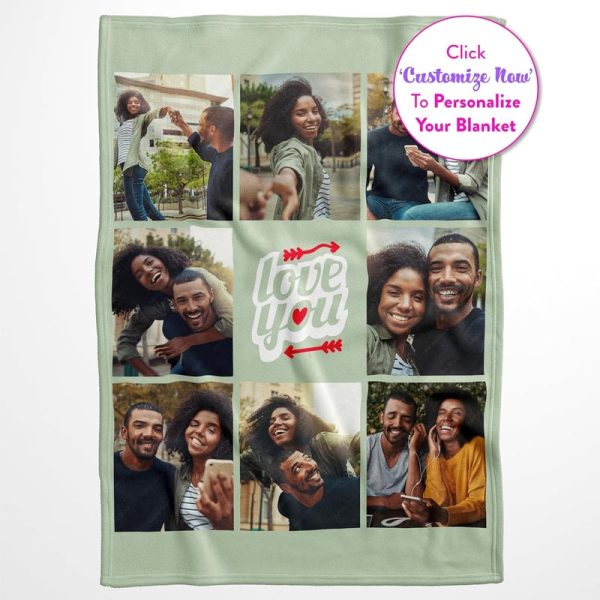 Ships Next Day: Personalized Photo Blanket - Custom Gift Usa - Image 2