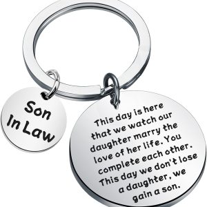 Best Wedding Gift For Son-in-law – Keychain From In-laws