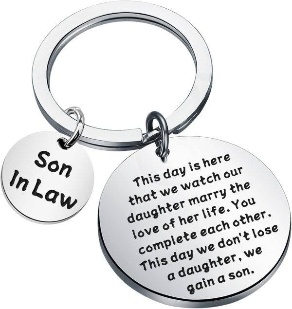 Best Wedding Gift For Son-in-law – Keychain From In-laws
