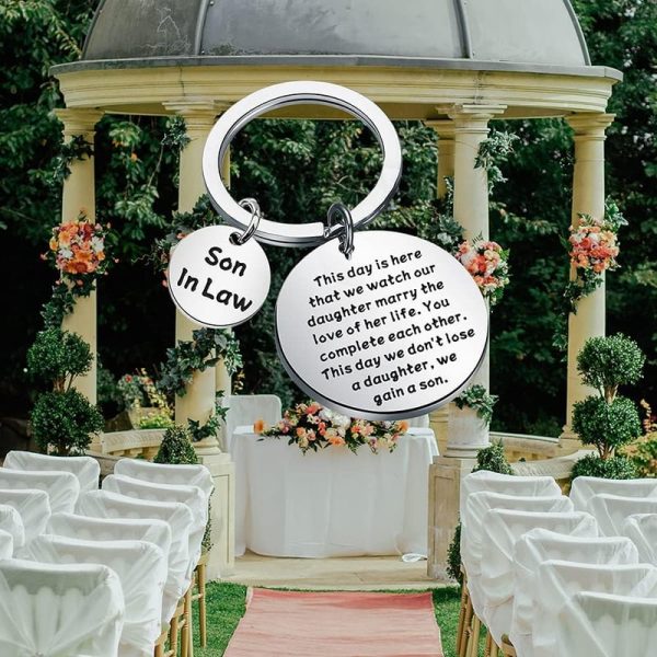 Best Wedding Gift For Son-in-law – Keychain From In-laws - Image 3