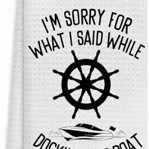 Best Nautical Dish Towels - Perfect Boat Owner Gift