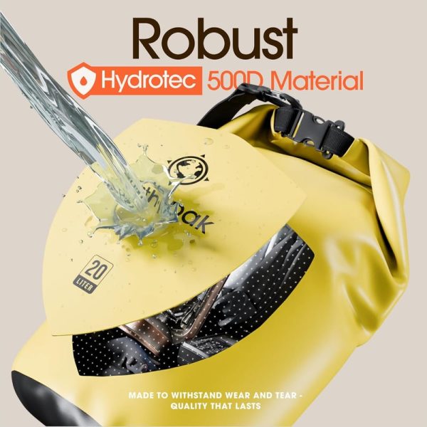 Earth Pak Waterproof Dry Bag With Phone Case - Best For Kayaking - Image 4