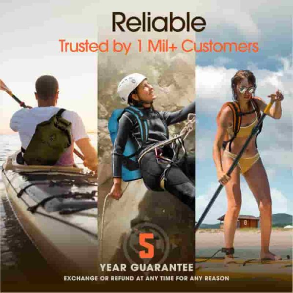 Earth Pak Waterproof Dry Bag With Phone Case - Best For Kayaking - Image 6