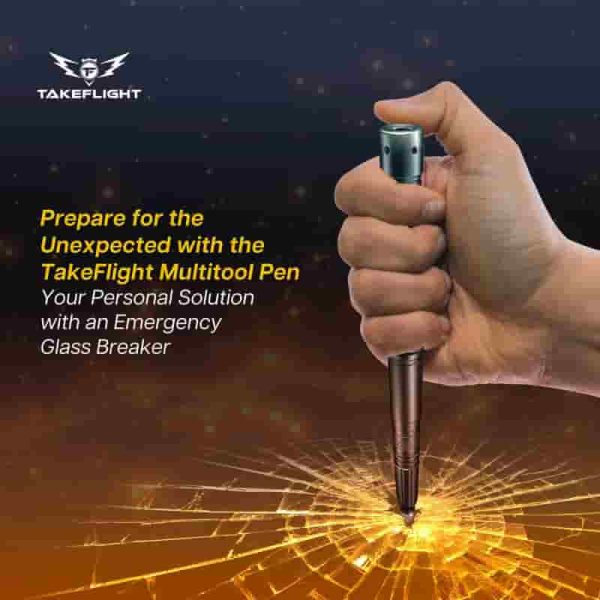 Best Tactical Pen With Flashlight & Survival Tools Gift Set - Image 6