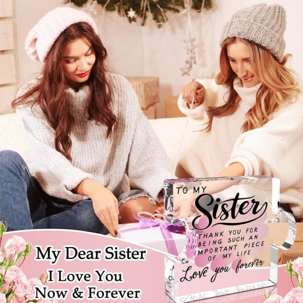 Best Sister Acrylic Puzzle Plaque - Perfect Gift For Sisters - Image 5