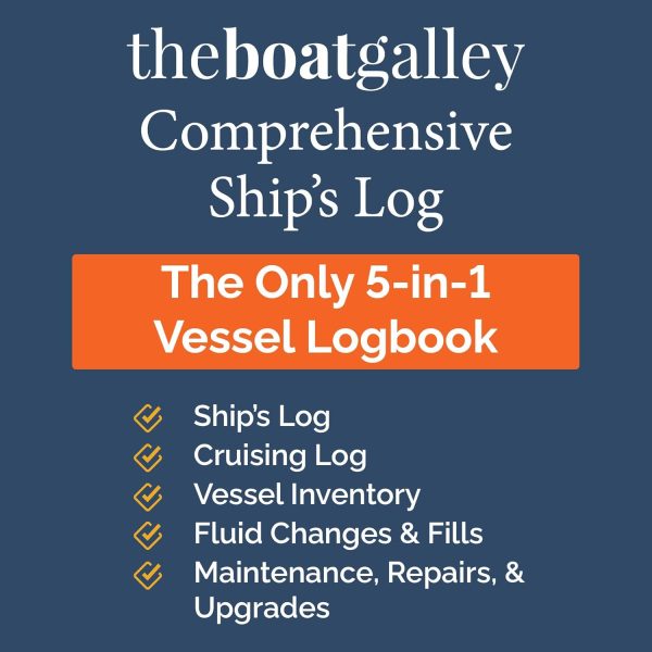 The Boat Galley Ship's Log - Best Boating Gift & Maintenance Tracker - Image 2