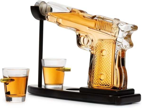 Unique Whiskey Gun Decanter Set - Perfect Gift For Men And Dad - Image 6