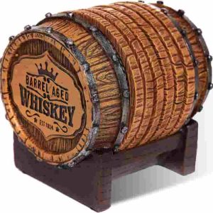 Best Whiskey Barrel Coaster Set For Man Cave Décor