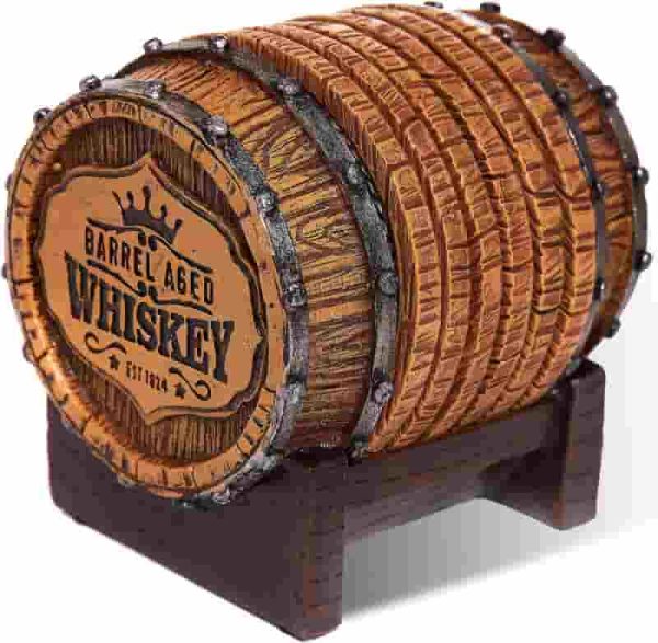 Best Whiskey Barrel Coaster Set For Man Cave Décor
