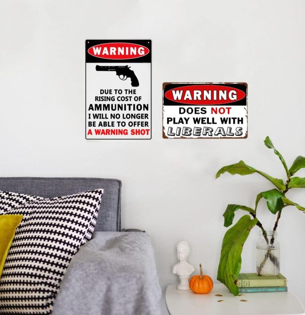 Best Vintage Garage Warning Sign - Man Cave Gift 12x8 - Image 6