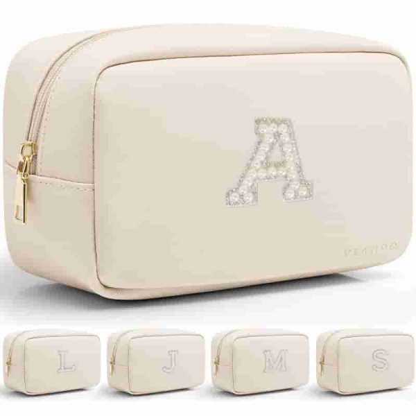 Vlando Personalized Travel Makeup Bag: Perfect Gift For Women