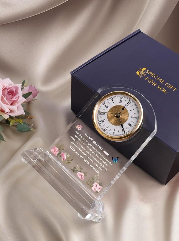 Best Mom Gifts - Engraved Clock For Birthday, Christmas & More - Image 3