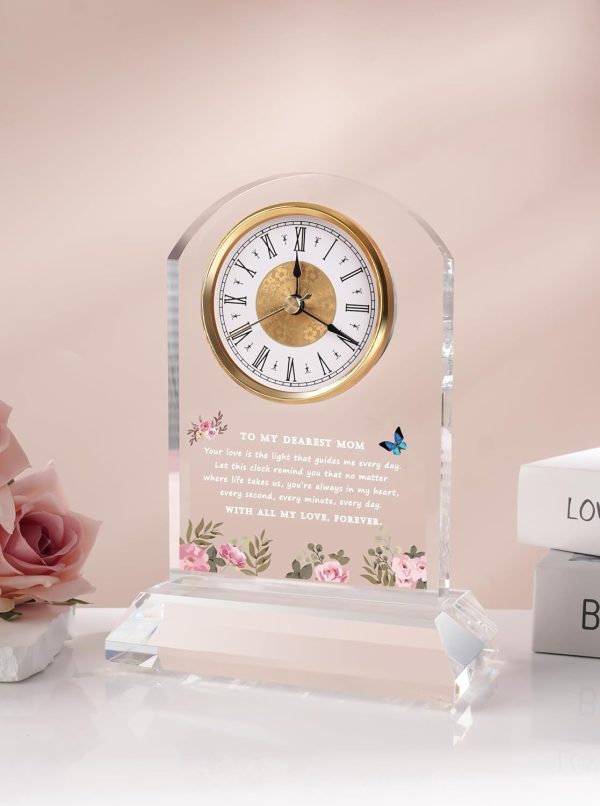 Best Mom Gifts - Engraved Clock For Birthday, Christmas & More - Image 6