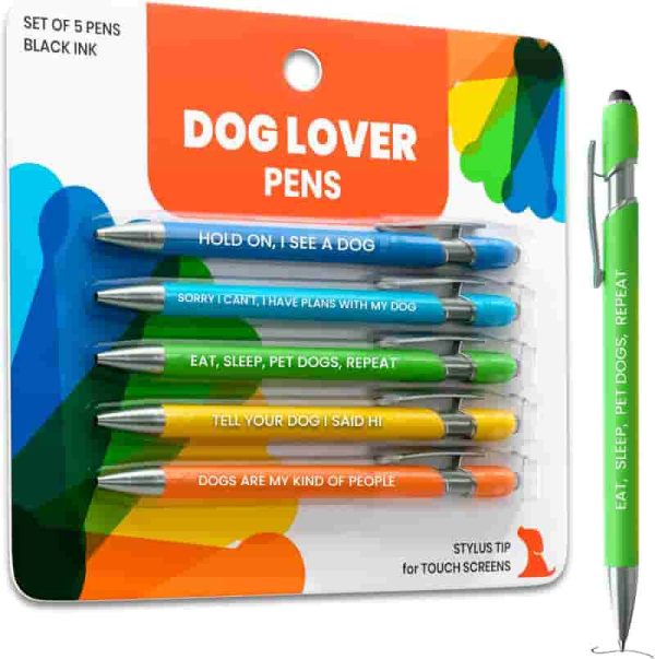 Best Dog Lover Pen Set - Unique Gift For Dog Enthusiasts