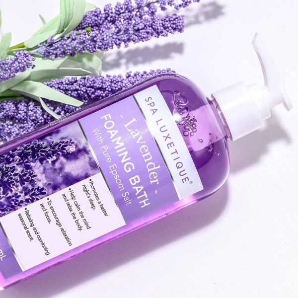Spa Luxetique Bubble Bath Set: Epsom Salt & Essential Oils - Image 4