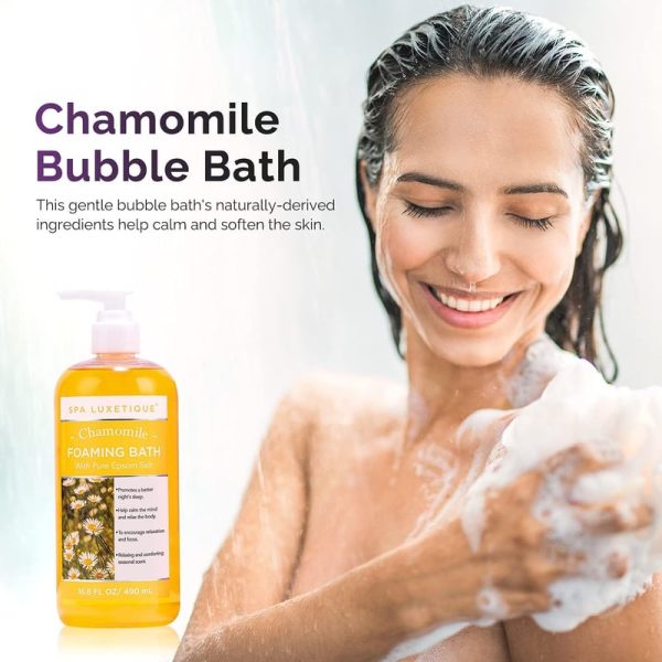 Spa Luxetique Bubble Bath Set: Epsom Salt & Essential Oils - Image 5