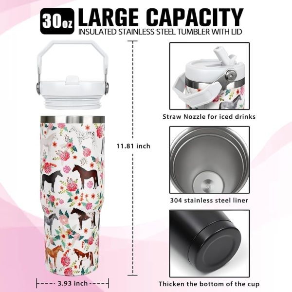 Best 30 Oz Horse Tumbler Gift For Horse Lovers - Image 2