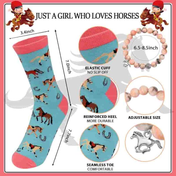 Best Horse Lover Gift Set For Girls - 6 Piece Collection - Image 3