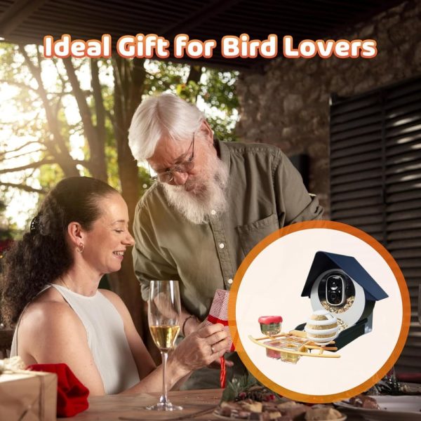 Solar Smart Bird Feeder With Hd Camera – Perfect Gift For Bird Lovers - Image 4