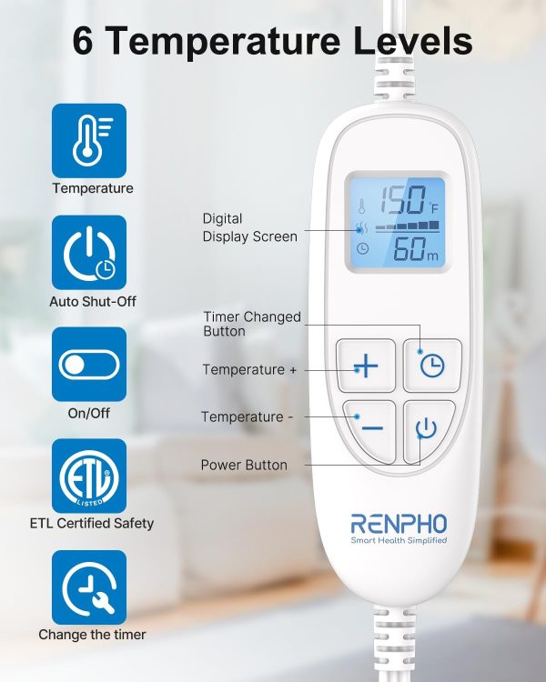 Best Renpho Heating Pad - Perfect Mother's Day Gift - Image 4