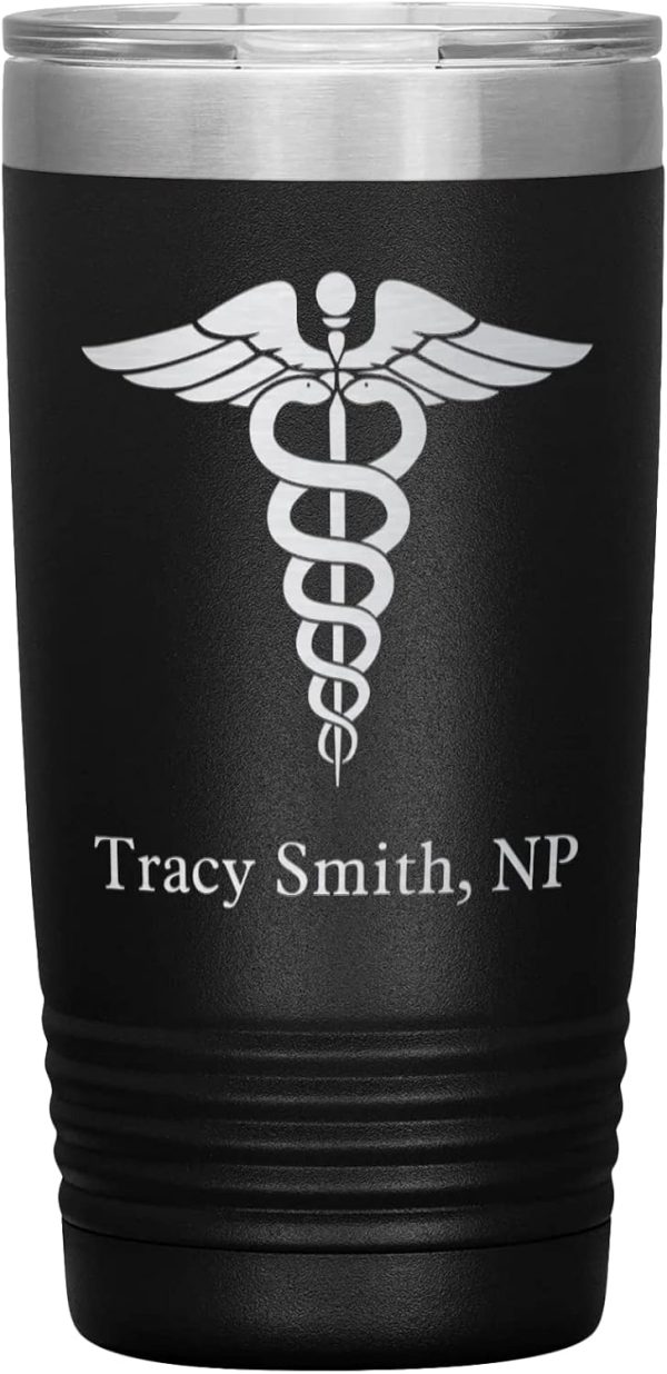 Best Personalized Nurse Practitioner Tumbler - 20oz Insulated
