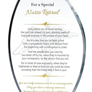 Best Personalized Crystal Retirement Gift For Nurses