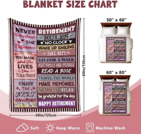 Top Retirement Gifts 2025: Cozy Blanket For Women - Image 2
