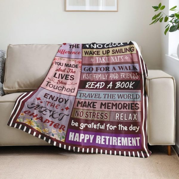 Top Retirement Gifts 2025: Cozy Blanket For Women - Image 6