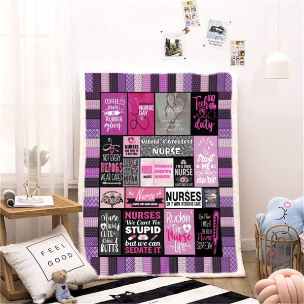 Best Nurse Throw Blanket - Ideal Gift For Nurses - Image 2