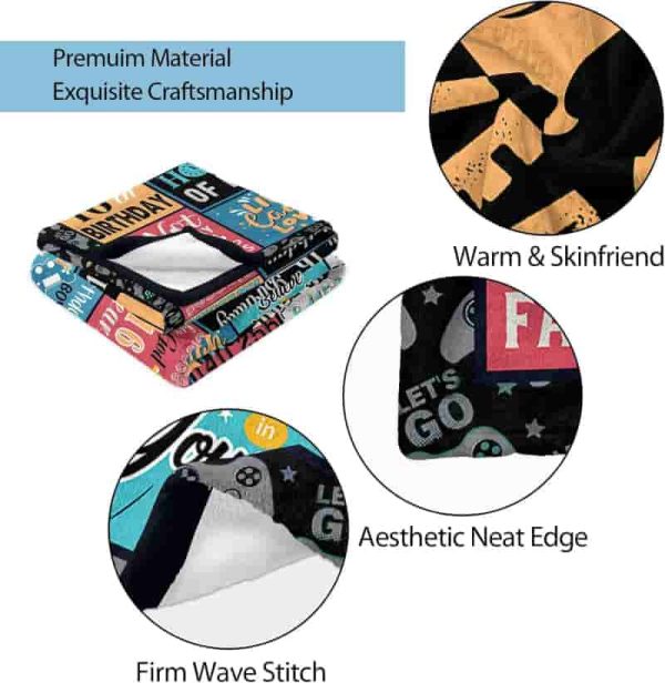 16th Birthday Blanket Gift For Teen Boys - Best 60x50 Blanket - Image 3
