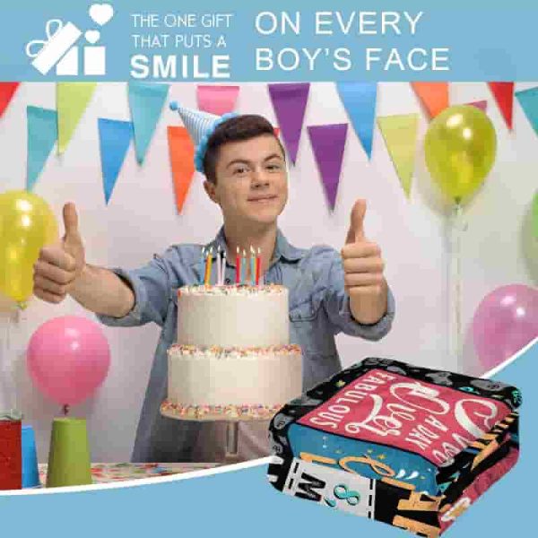 16th Birthday Blanket Gift For Teen Boys - Best 60x50 Blanket - Image 4