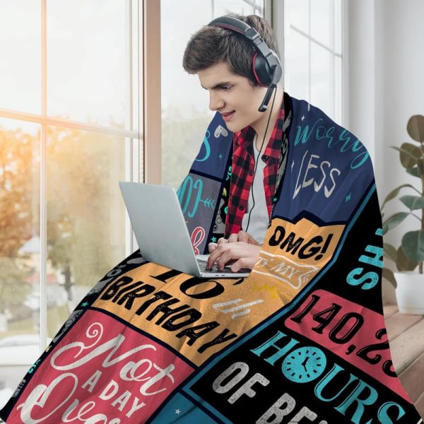 16th Birthday Blanket Gift For Teen Boys - Best 60x50 Blanket - Image 5