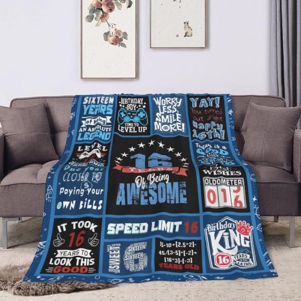 Best 16th Birthday Gifts For Boys - Awesome Blanket - Image 2