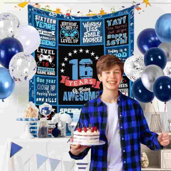 Best 16th Birthday Gifts For Boys - Awesome Blanket - Image 5