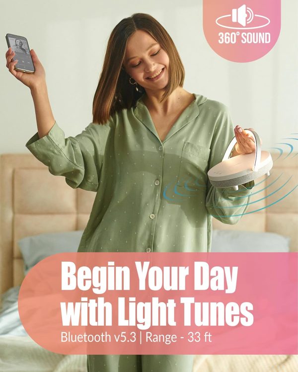 6-in-1 Wireless Charging Bedside Lamp & Bluetooth Speaker - Image 6