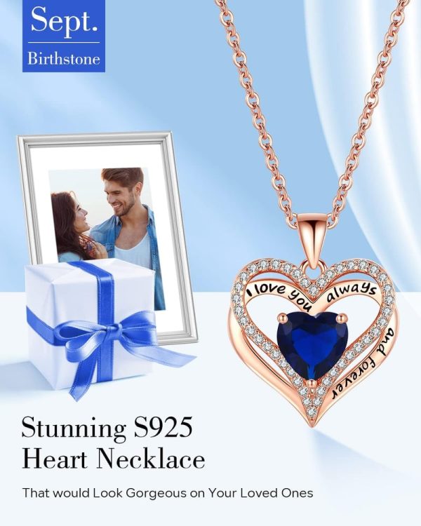 Best S925 Sterling Silver Necklace For Women - Perfect Gifts For Mom & Wife - Image 3