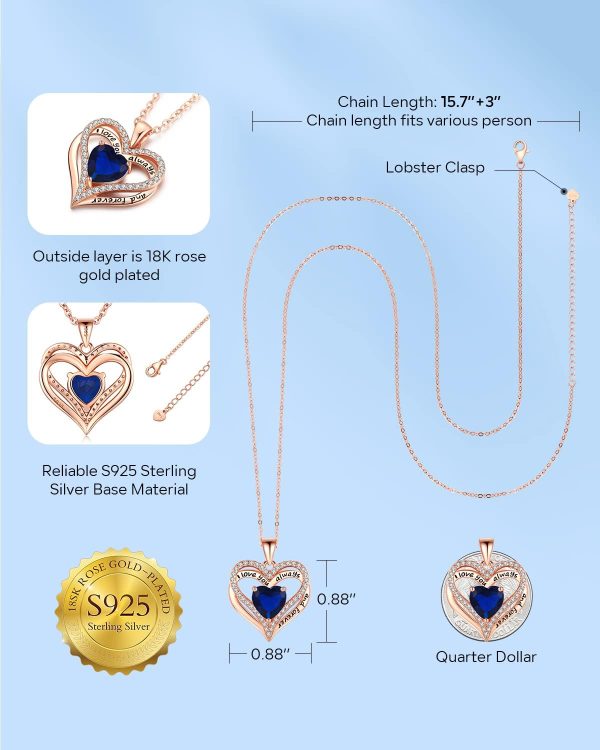 Best S925 Sterling Silver Necklace For Women - Perfect Gifts For Mom & Wife - Image 4