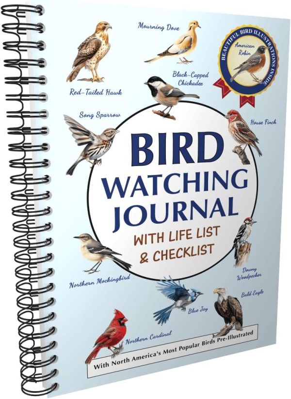 Best Bird Watching Journal With Life List & Illustrations