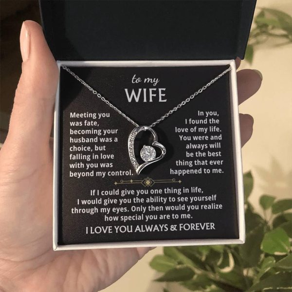 Romantic Forever Love Necklace For Wife - Perfect Gift - Image 3