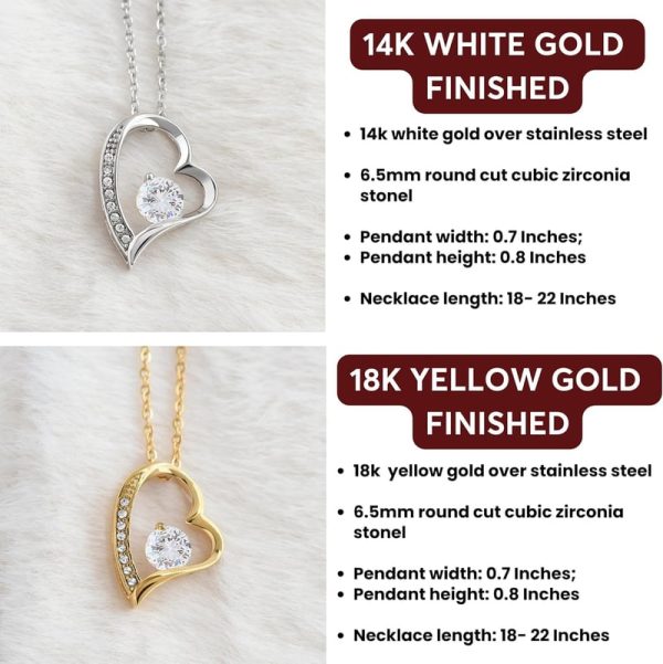Romantic Forever Love Necklace For Wife - Perfect Gift - Image 5
