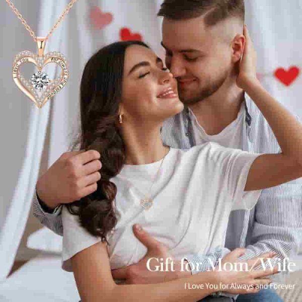 18k Rose Gold Necklace - Perfect Birthday Gift For Her - Image 2
