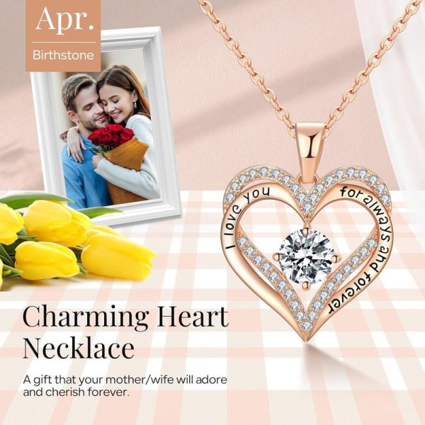 18k Rose Gold Necklace - Perfect Birthday Gift For Her - Image 3