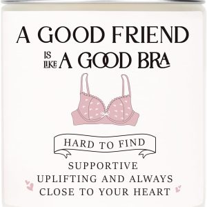 Best Friend Gifts For Women - Soy Wax Lavender Candle, Bff Gift
