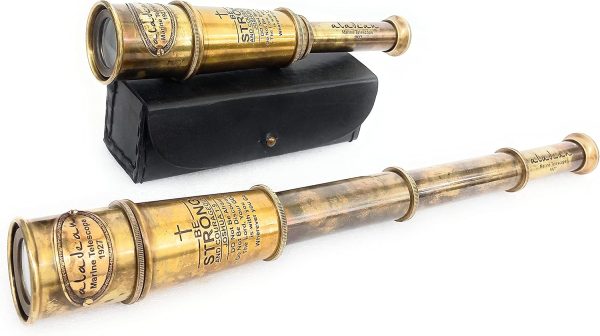 Best Vintage Pirate Spyglass 16'' - Be Strong & Courageous Gift - Image 5