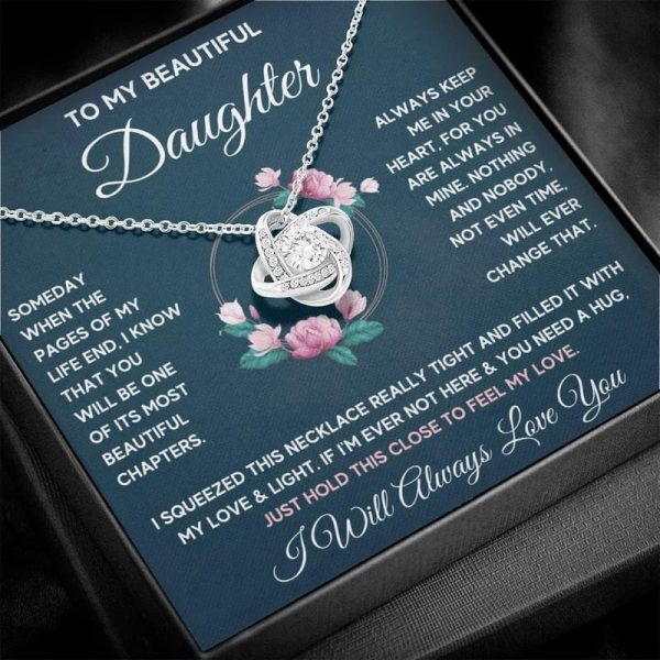 Beautiful Daughter Necklace Gift From Mom - Birthday, Graduation, Christmas - Image 2