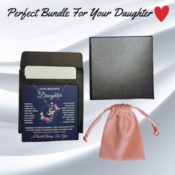 Beautiful Daughter Necklace Gift From Mom - Birthday, Graduation, Christmas - Image 4