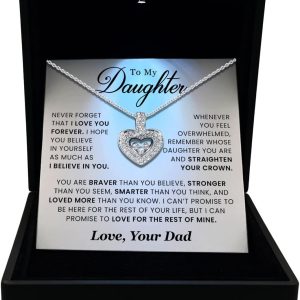 Best Tryndi Daughter Necklace From Dad - Heartfelt Gift