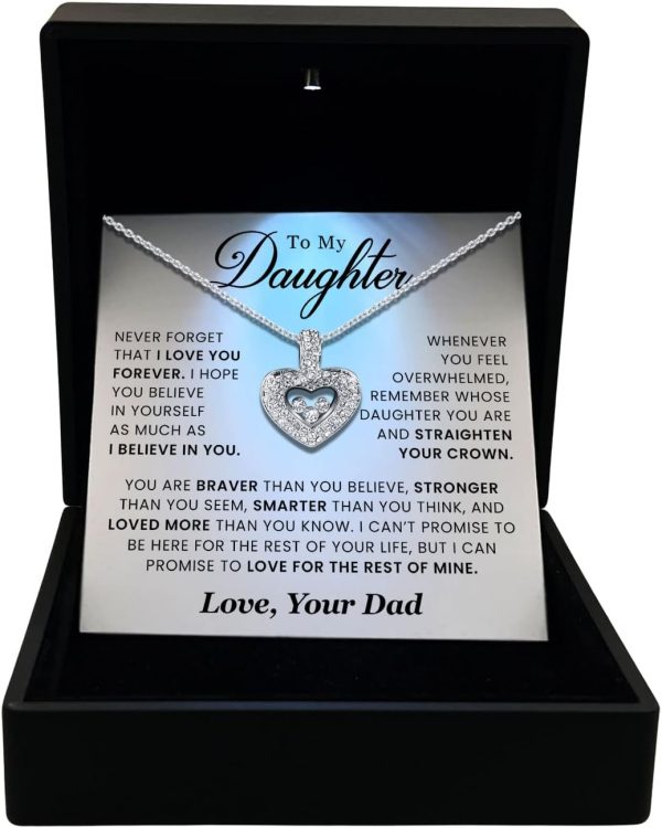 Best Tryndi Daughter Necklace From Dad - Heartfelt Gift