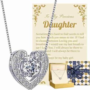 Best Heart-shaped Moissanite Necklace For Daughters
